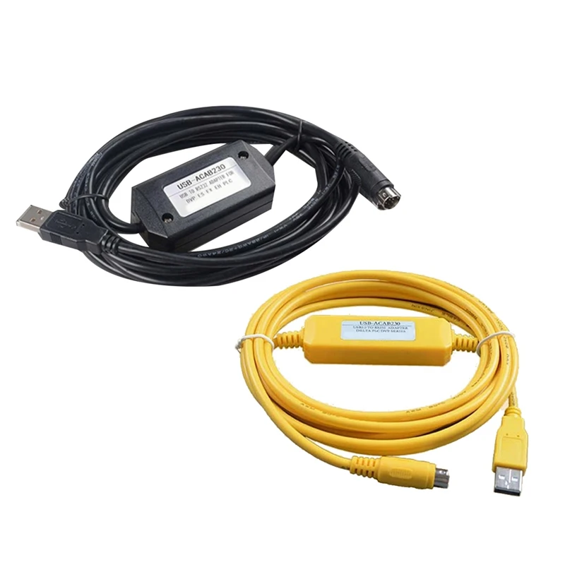 Hot-A39R-USBACAB230 For PLC Programming Cable EX ES EH EN Series Cable USB-ACAB230 PLC USB2.0 To RS232 Adapter