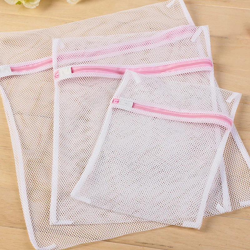 5/1Pcs Bra Underwear Products Zippered Mesh Laundry Bags Baskets Household Cleaning Tools Accessories Laundry Care