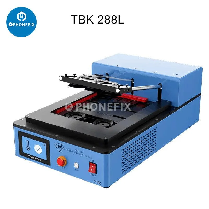 TBK 288L LCD Separator Machine 700W Intelligent Screen Heating Disassembly Removal Tool for iPad 9.7-inch to 12.9-inch Tablets