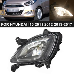 Car DRL Driving light Front bumper Fog Lamp Fog Light Headlight For HYUNDAI I10 2011 2012 2013 2014 2015 2016 2017 Running Lamp