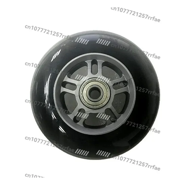 Sports wheelchair front wheel, wheelchair accessories, wheelchair 4-inch front wheel assembly FS723 original accessories, black