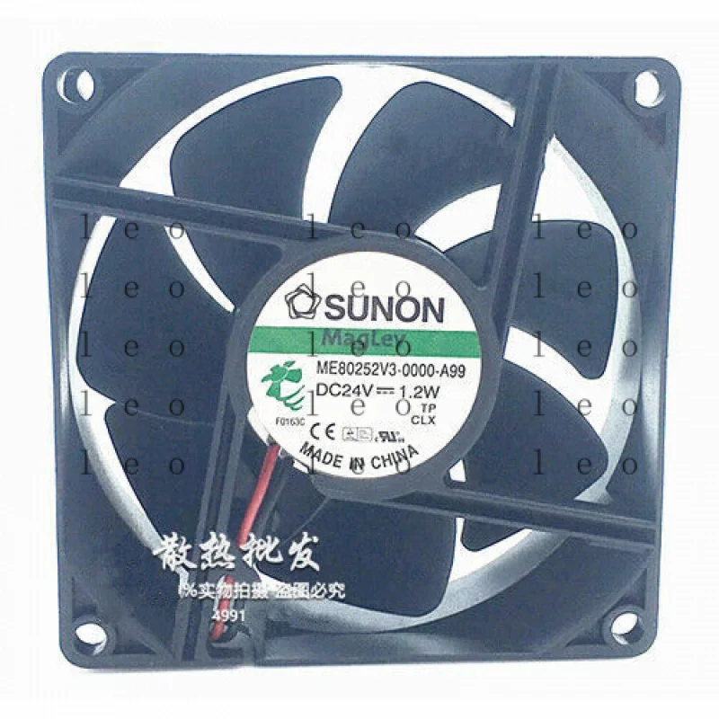 

Вентилятор охлаждения инвертора AA для SUNON 8025 8CM ME80252V3-0000-A99 24V 1.2W, 2-проводной