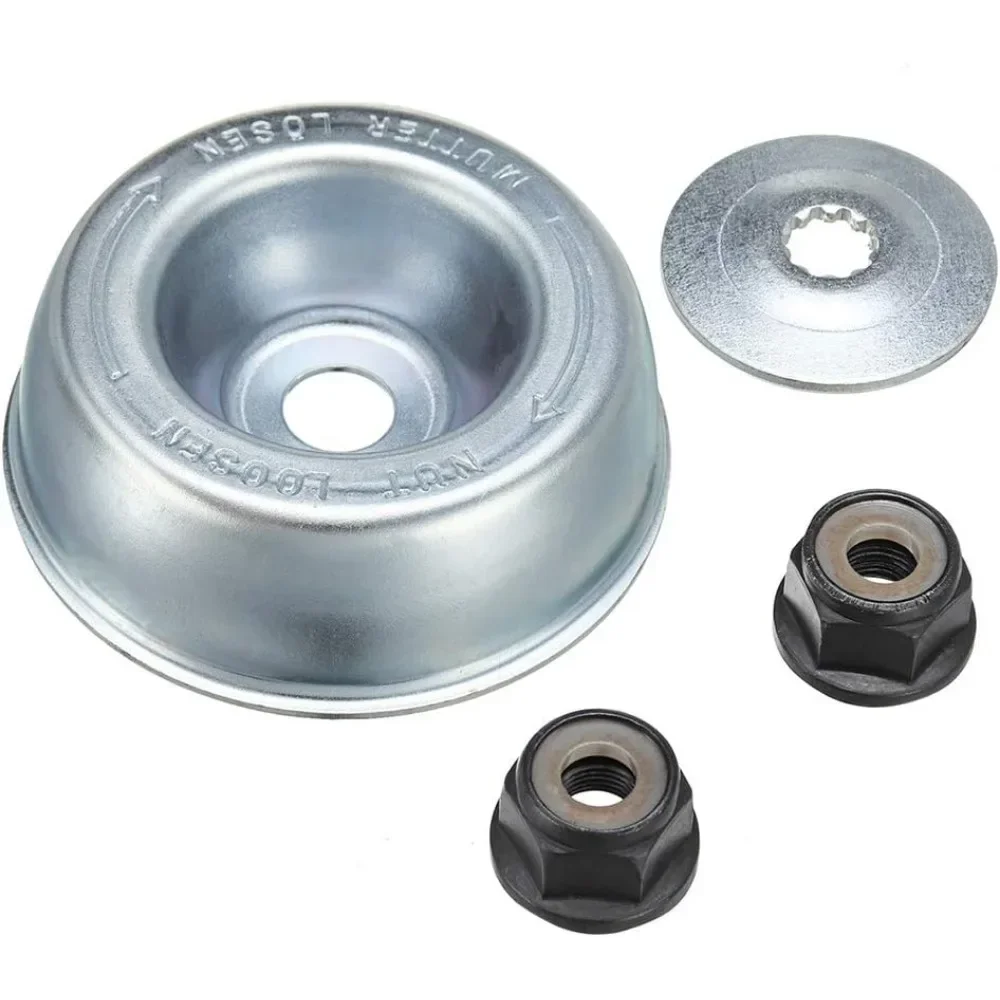 4pcs Metal Blade Fixing Kit With 2 Sizes Of Nuts Replacement For SFS120 200 250 56R 80 Strimmer Brushcutter Accessories