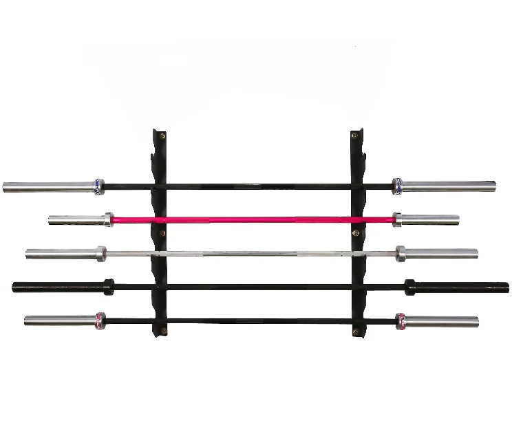 Gym Equipment Wall Mounted Barbell Storage Rack Barbell Holderpromote sales
