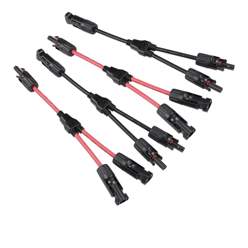 【Superdeals】Y فرع التوصيل 1 إلى 2 اتصال متوازي موصل الطاقة الشمسية محول اللوحة الكهروضوئية لمجموعة تجميع لوحة البطارية