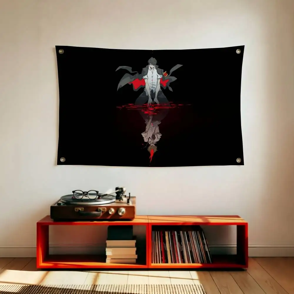 Cool Japan Anime Reborn Flags Wall Hanging Tapestry Outdoor Garage Room Decorative flag Background Blanket