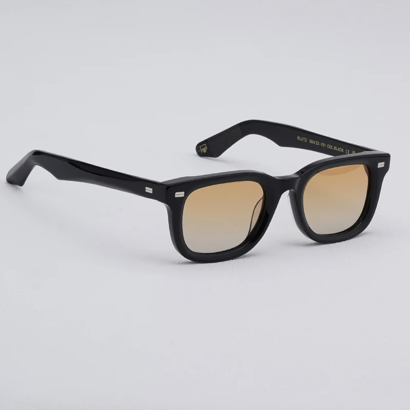 High Quality Johnny Depp Polarized Sunglasses Men Women Luxury Brand Black Sun Glasses Vintage Acetate Frame Glasses KLUTZ