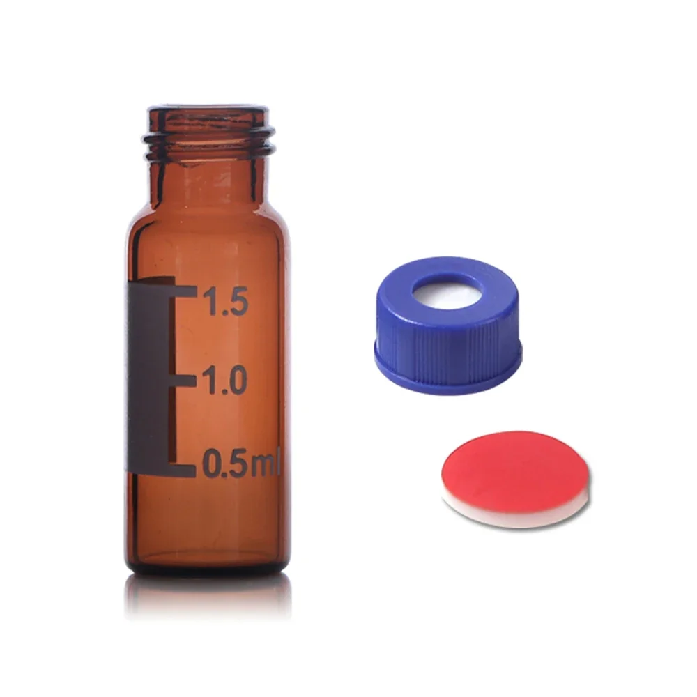 1.5/2ml Brown Glass Headspace Sample Bottle Brown Glass Headspace Sample Bottle Liquid Injection Chromatography Vial