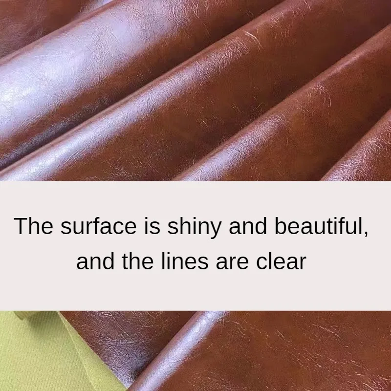 Glossy Self Adhesive Leather Repair Patch By Meters for Sofacovers Background Decoration DIY Sewing Plain PU Textile Smooth Soft