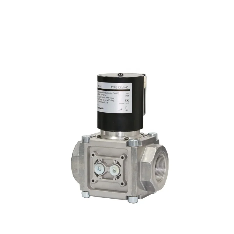 Wholesale 1 Inch Thread High Pressure Gas Solenoid Valve Quick Opening China Production with Control Structure