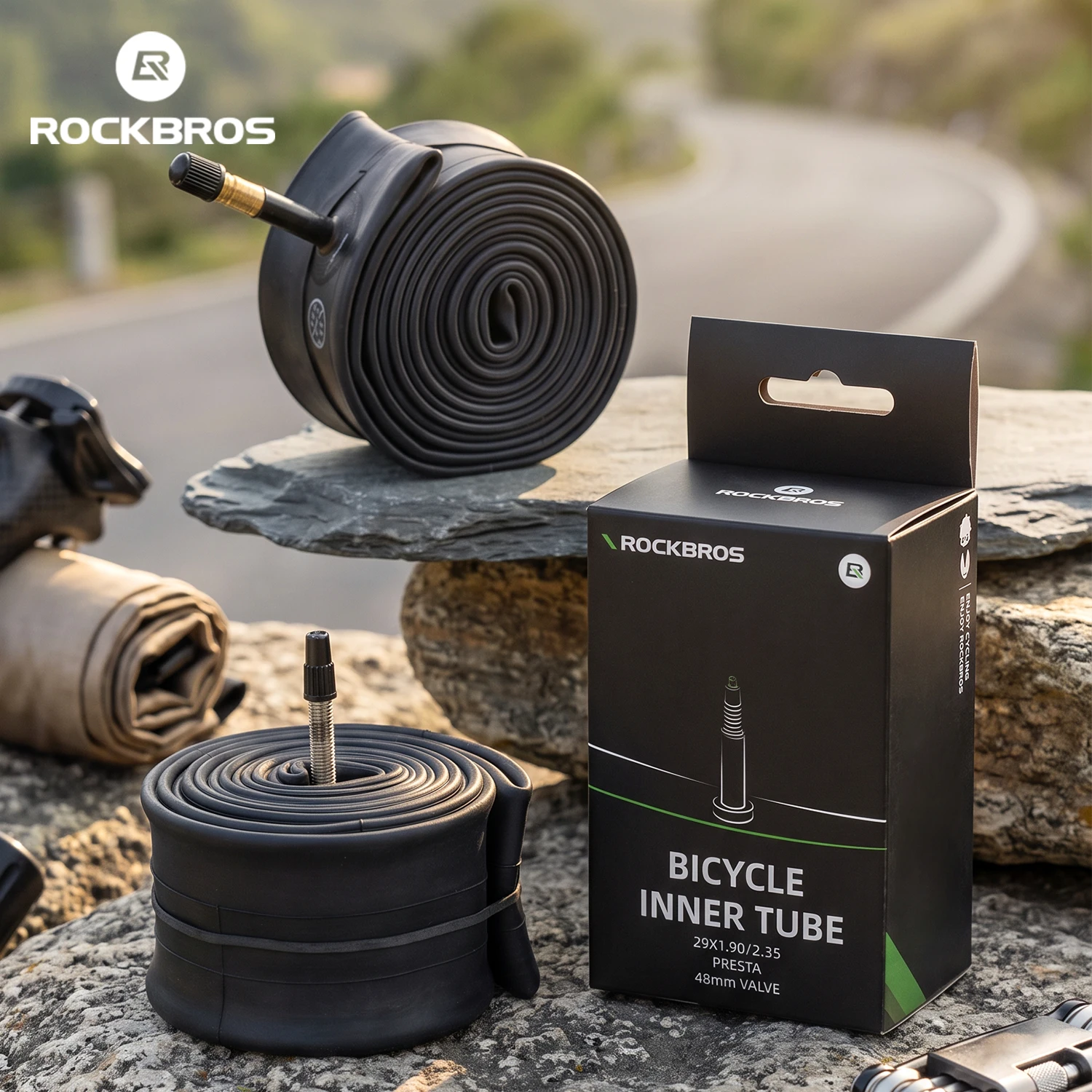 Mountain Biking Tube - ยางในจักรยานเสือภูเขา ROCKBROS ขนาด 29 นิ้ว ผลิตจากยางบิวทิล
