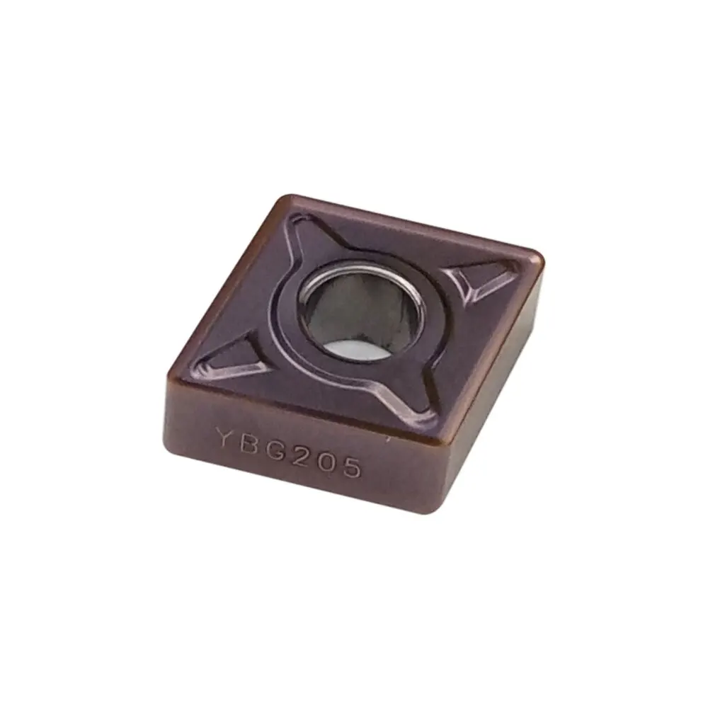 CNMG120404-EM YBG205 CNMG120408-EM CNMG 120404 CNMG432-EM ZCC Turning carbide insert YBG205=M20-M40 Process stainless steel