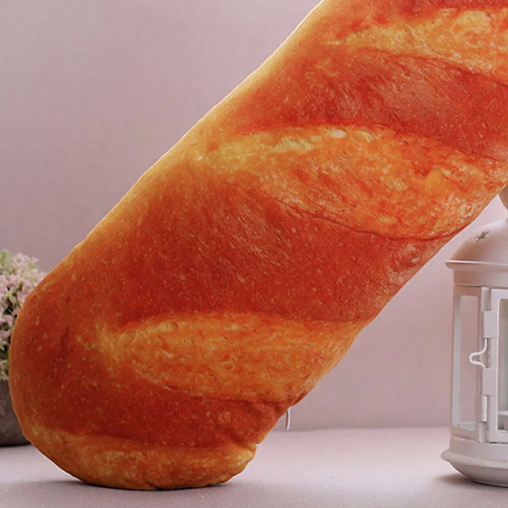 模擬食品枕 55 センチメートルパンクッションフレンチスロー枕ソフト PP 綿充填洗える寝室ソファ装飾