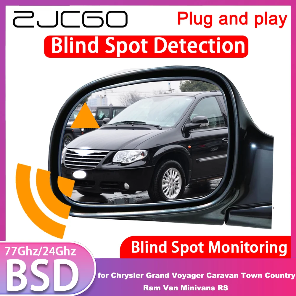 for Chrysler Grand Voyager Caravan Town Country Ram Van Minivans RS Blind Spot Detection Monitoring Warning Lane Assist System