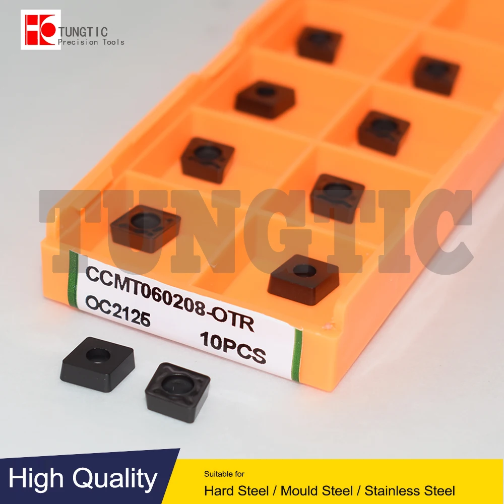 

CCMT060208-OTR CCMT120408-OTR CNMG120408-OPM CNMG120408-OPR CNMG120412-OPR Turning Cutter Inserts Lathe Tools for Steel Products