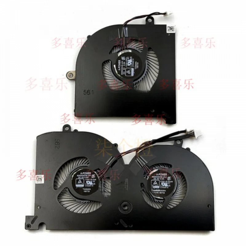 EE   New for MSI GS75 Stealth P75 creator 9SE 9SF 9SG CPU & GPU Cooling Fan
