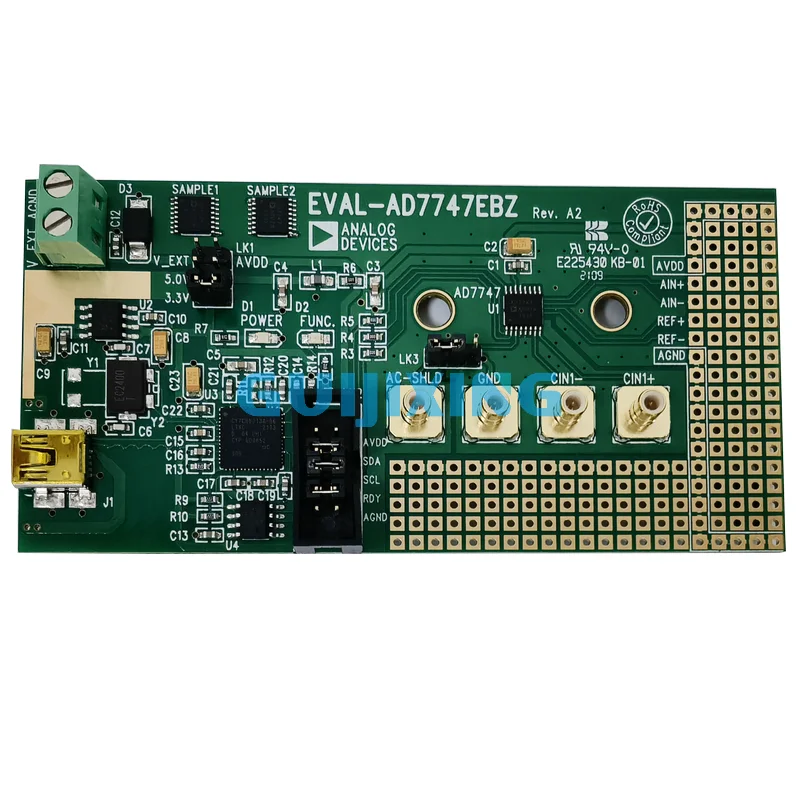 EVAL-AD7747EBZ AD7747ARUZ 45 46 Capacitive digital Converter Full function evaluation board