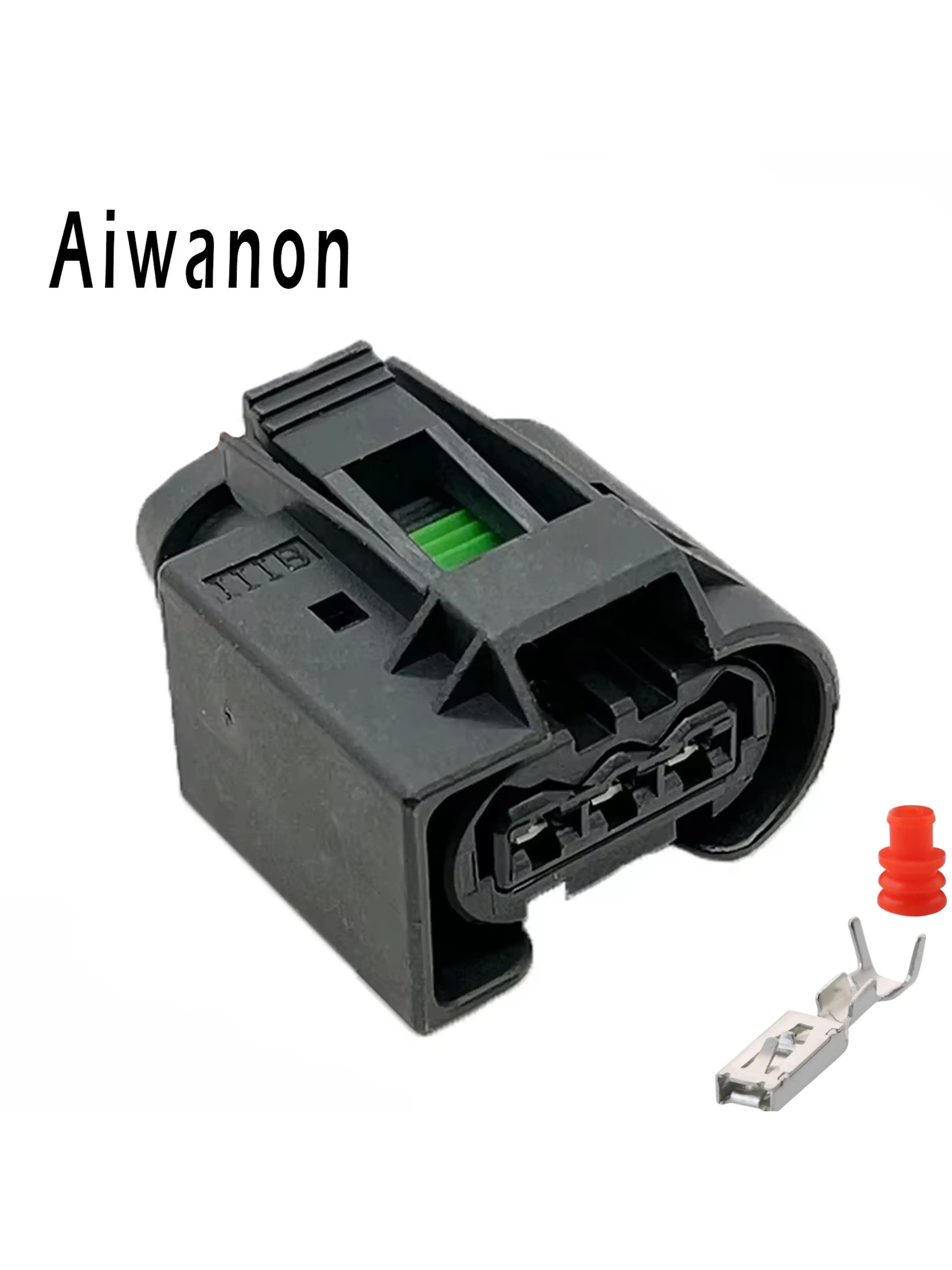 1 ensemble de connecteurs électriques étanches à 3 broches pour injecteur automobile, faisceau de câbles femelle pour vilebrequin ABS, référence 09441391 50290970