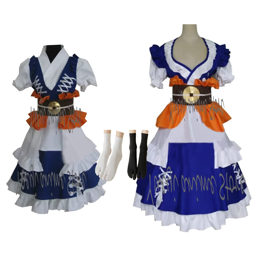 

customized-Touhou Onozuka Komachi Cosplay Dress -Women's Outfit for Halloween, Christmas & Cosplay Events