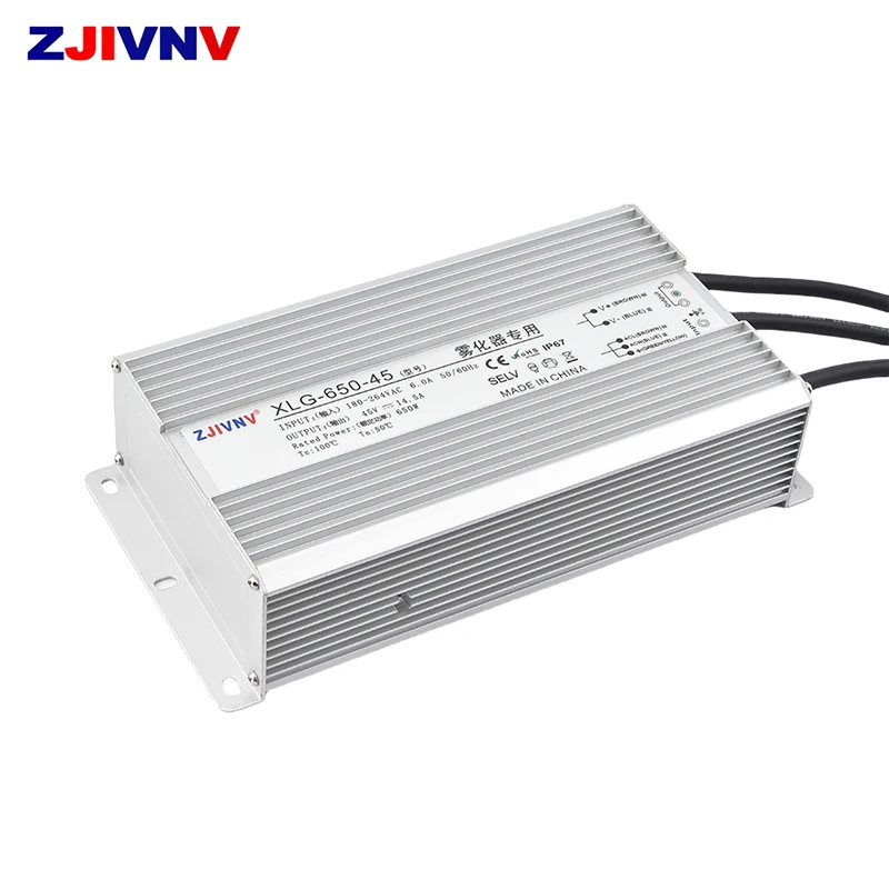 650W Power Supply Adapter LED Strip Switch Driver Waterproof IP67 Lighting Transformer AC 220V to DC 24V 36V 45V 48V XLG-650