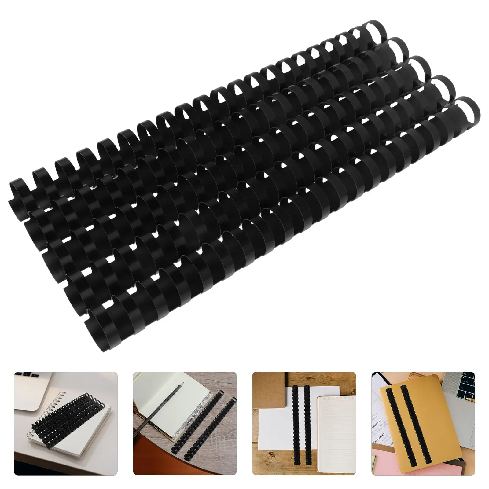 Binding Rubber Ring Book Holder Leaf Binder Photo Clip Scrapbook Rings Optional