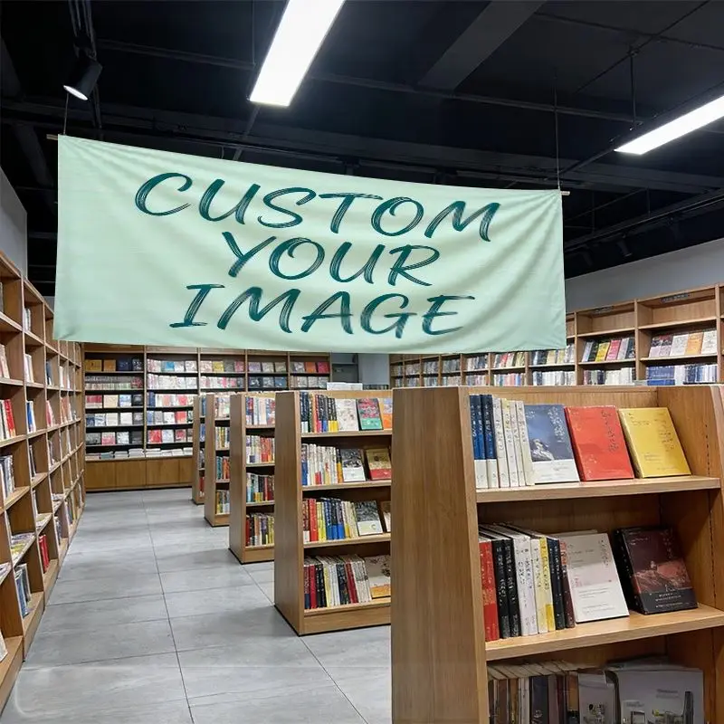 Custom Banner Flags Suitable For Graduation Ceremony Birthday Memorial Photo Auto Repair Shop Commercial Advertising Promotion