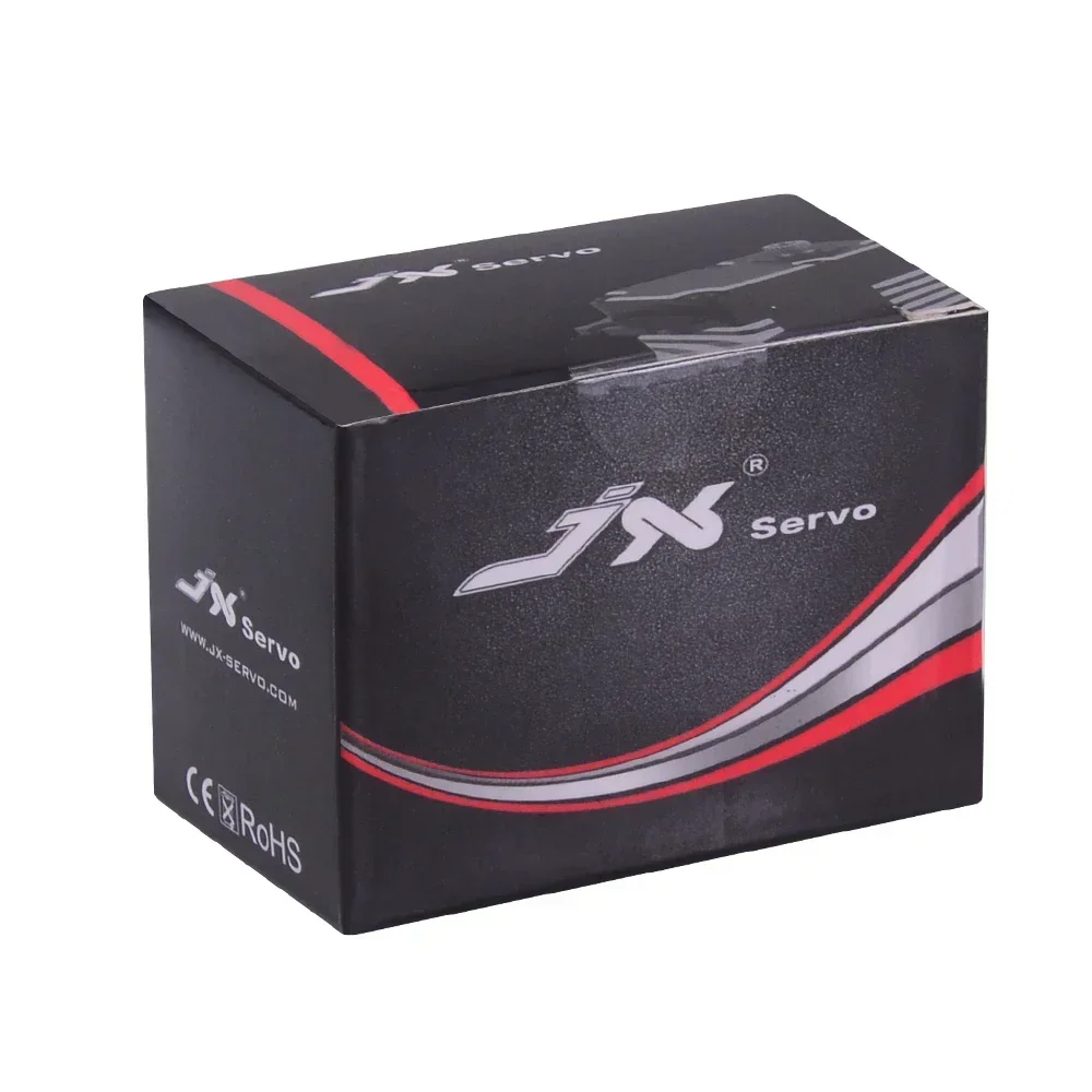 JX PS-5521MG 75g 20.3kgf·cm@6V ميتال جير سيرفو - عزم دوران عالي لسيارات RC 1:8 (توجيه)، الروبوتات (المفاصل) والطائرات (رفارات)