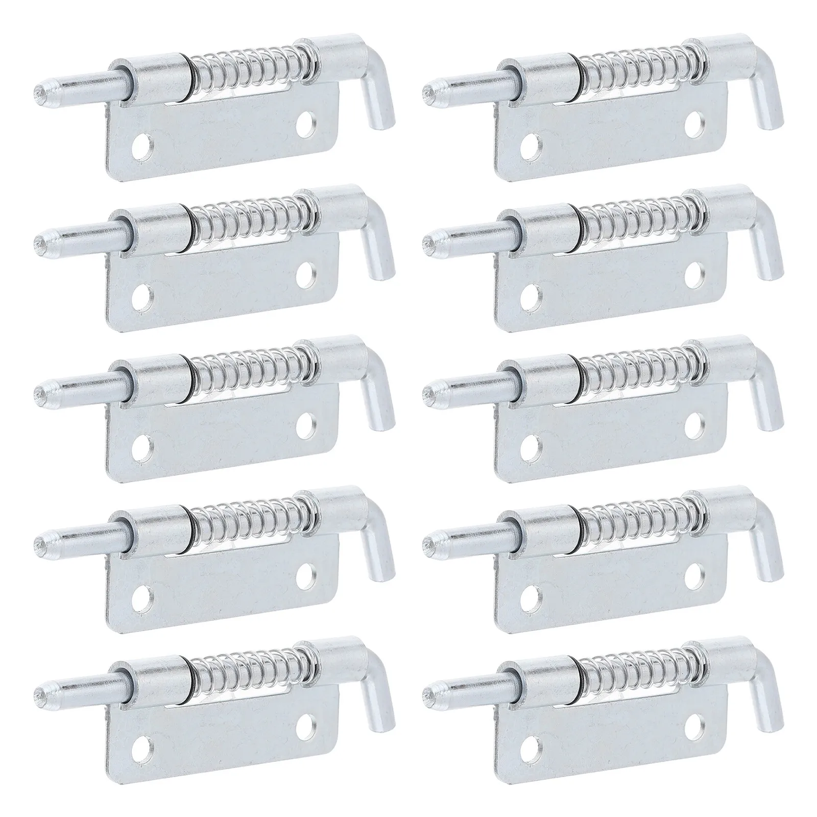 

10 шт. пружинных дверных защелок из нержавеющей стали, пружинные замки для прицепов, шкафов, дверей сараев и навесов
