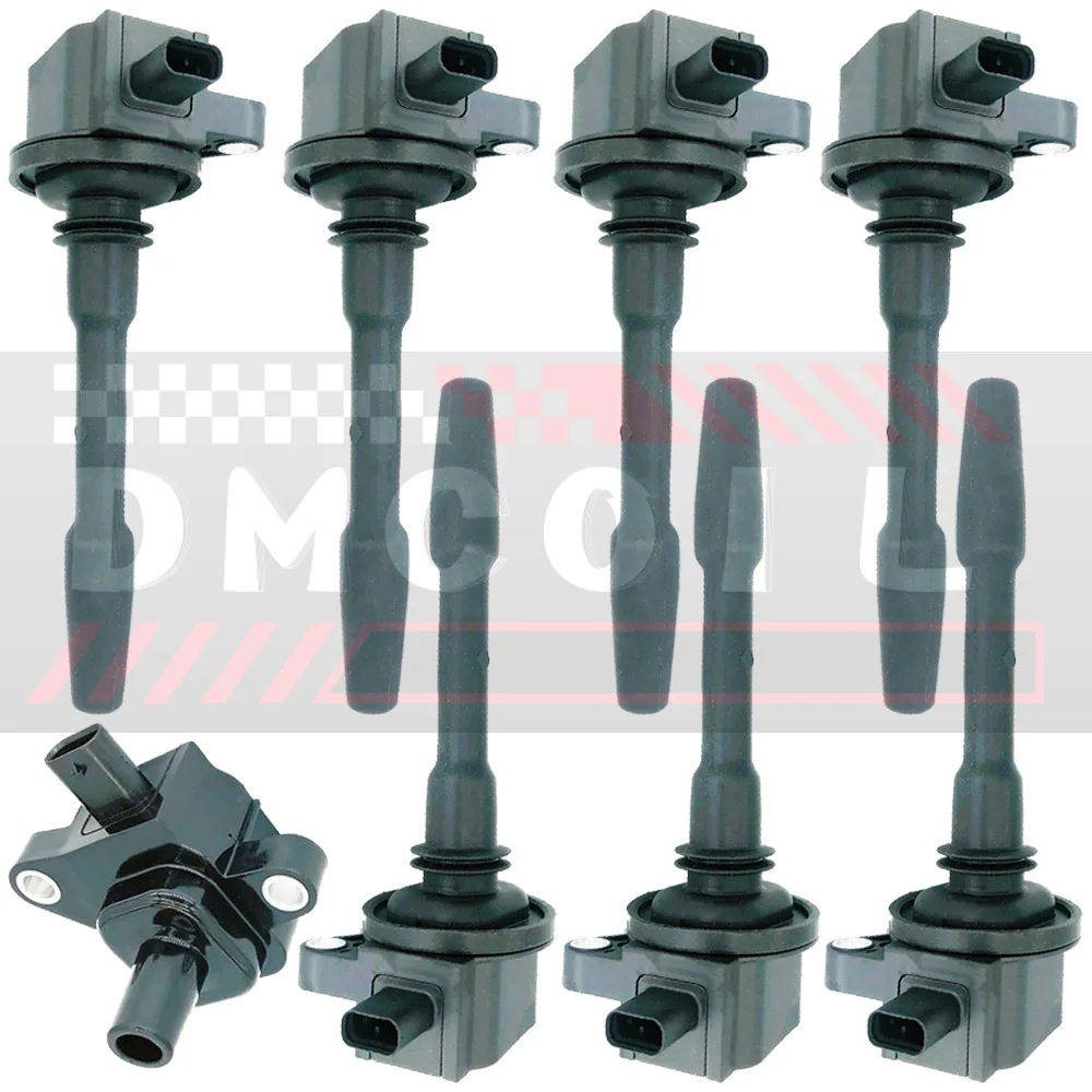 

КАТУШКА ЗАЖИГАНИЯ ДЛЯ ДВИГАТЕЛЯ FORD F-150 MUSTANG LOBO 5.0L V8 T50SDEM (2018-) JE3E-12A366-AB UF835 DG565 JR3Z-12029-B UF869 DG566