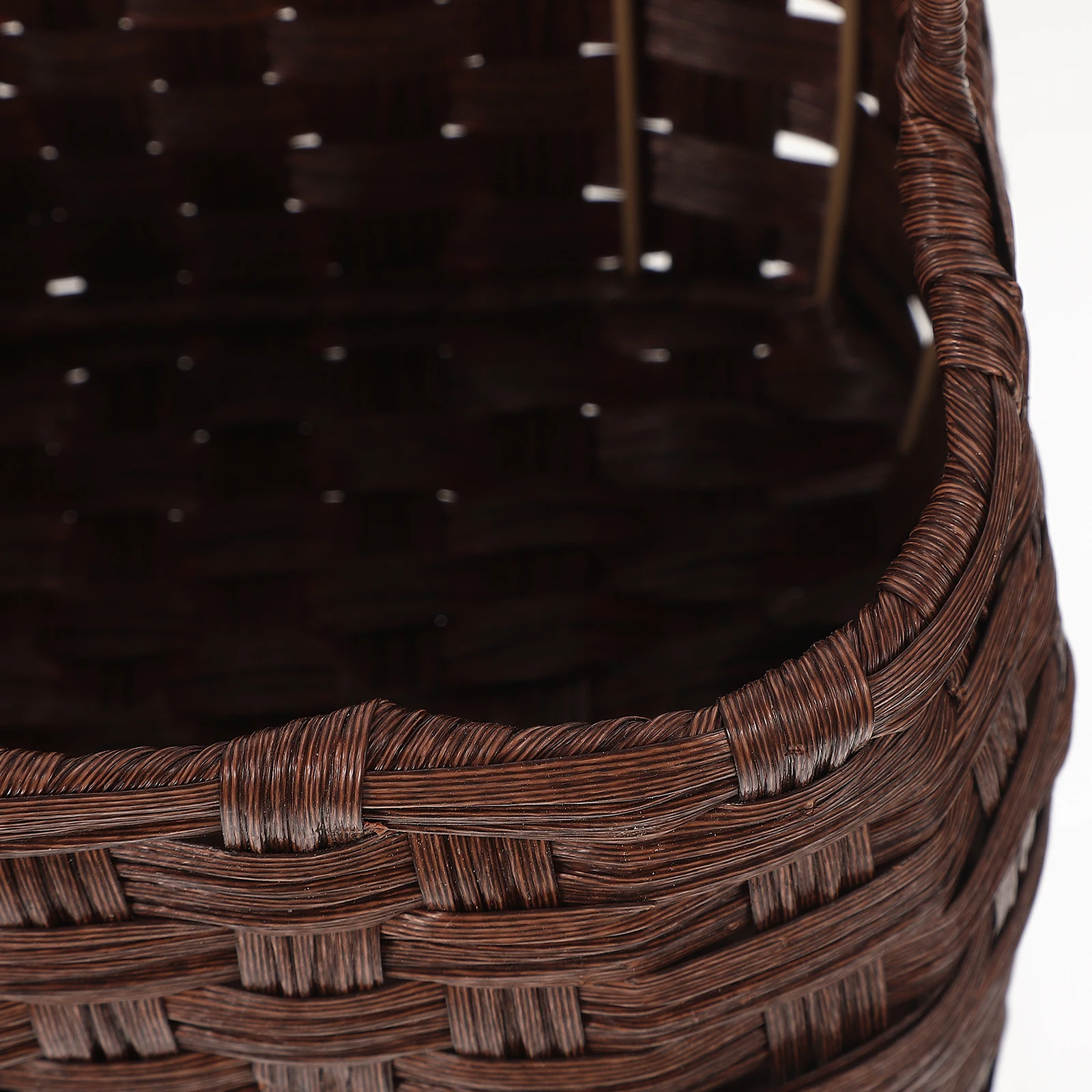 

Rabbit Ear Storage Basket Decorative Container for Home Office School Sundry Fake Rattan Tray Fruit Snack Cake Holder