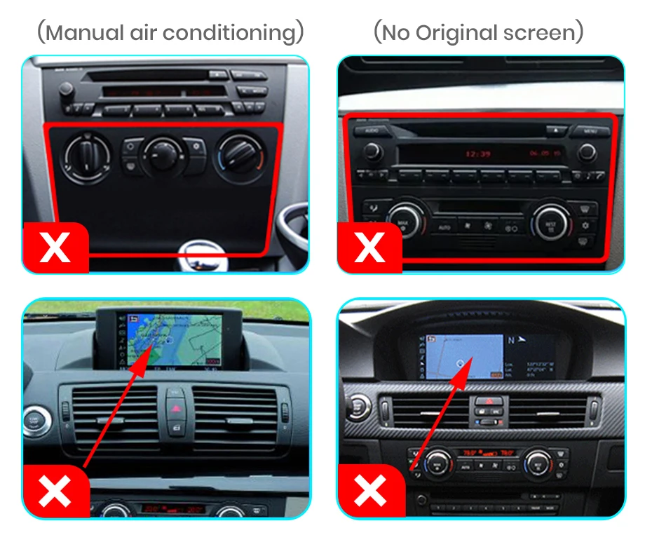Junsun carplay android auto autoradio für bmw 1er 1er Serie e87 e81 e82 e88 2011-2015 gps intelligente systeme stereo – Detail 3