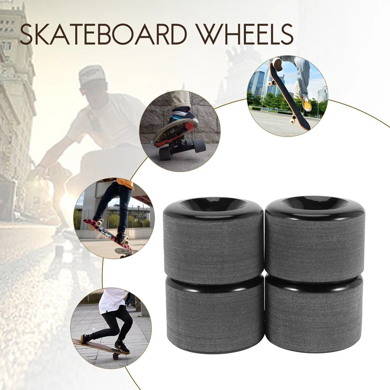 4-pcs-skateboard-wheels-elastic-pu-wearable-flexible-durable-65x45-pu-skateboard-wheels-sports-black