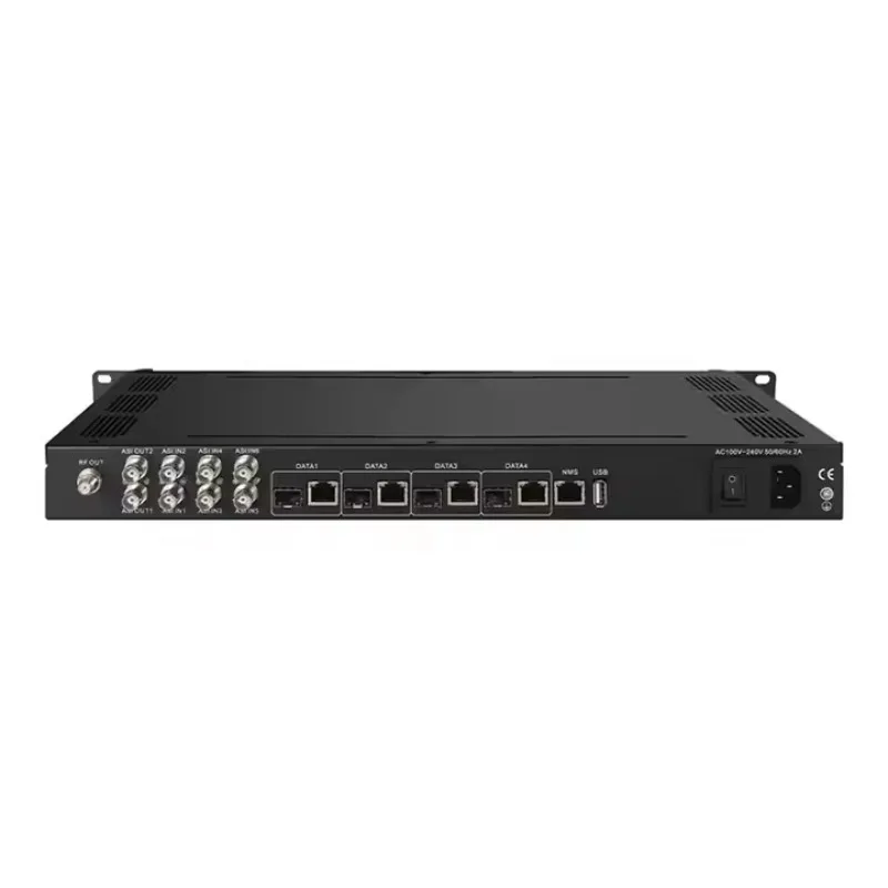 

TDigital TV Headend System 16 in 1 H.264 HDDVB-T/DVB-C Multiplexing Video Encoder Modulator IP Input Hotel Bus Tv System