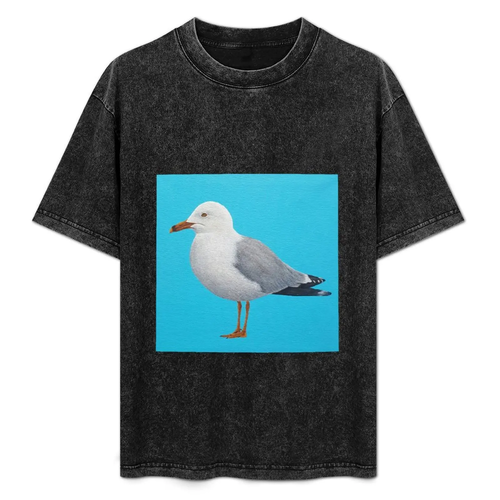 

Seagull - oil on canvas T-Shirt kawaii clothes hippie clothes mens t shirts pack