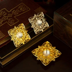 HTISOK Personal Orthodox Relic Chest Protective Case With Gold Religious Products Supplies Alloy Cross Manufacturer Direct Sales