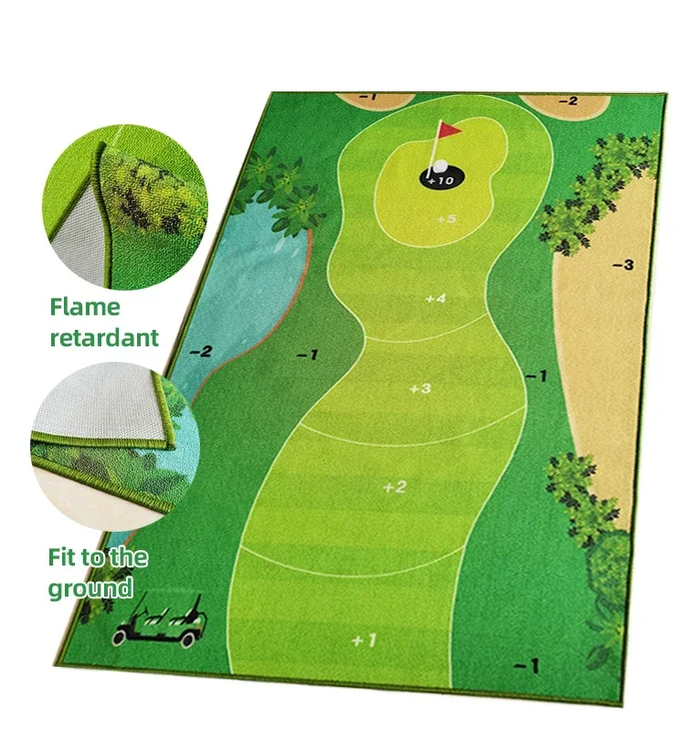 2026 Mini Sticky Golf Chipping Dart Game Mat Golf Practice Mat Indoor Golf Chipping Game Mat Set Indoor Outdoorpromote sales