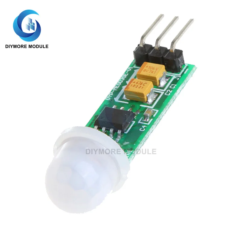 HC-SR501 SR505 Pas Ir Pyro-elektrische Infrarood Pir Menselijk Lichaam Sensor Detector Module Voor Arduino