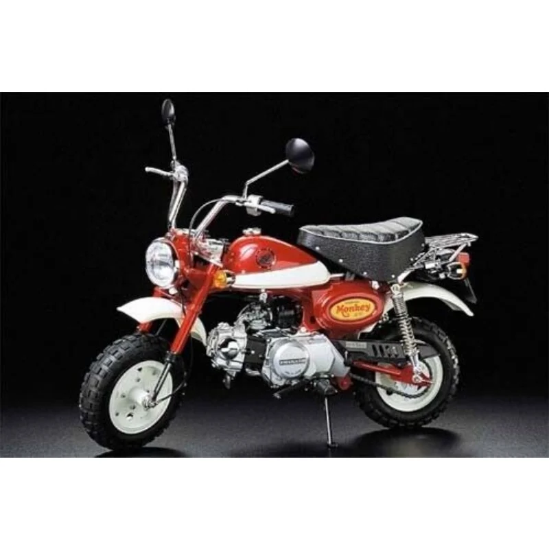 Tamiya 1/6 Honda Monkey 2000 Anniversary Motorcycle Plastic Model Kit 16030 DIY Military Style Hobby Collection