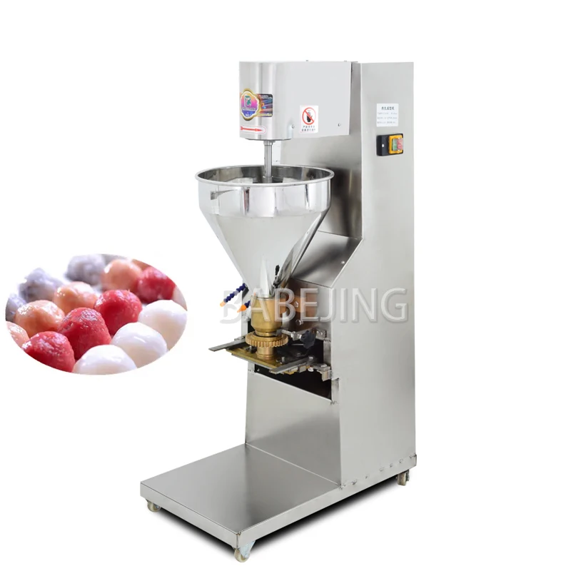 ماكينة صنع زلابية الأرز واللحوم الجديدة موفرة للطاقة ومنخفضة الضوضاء ماكينة زلابية لحم الأرز الصغيرة التجارية