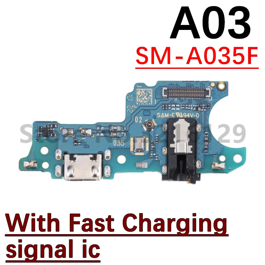 For Samsung Galaxy A13 A23 4G 5G A03 Core A03s A137 A236 A135 A032 USB Charge Charging Port Dock Connector Mic Board Flex Cable