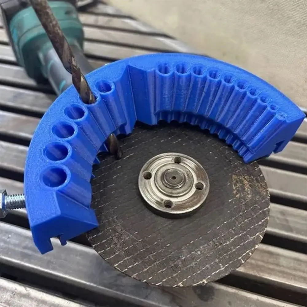 Portable Half-Round Drill Bit Sharpener Drill Bit Grinding Artifact Grinding Auxiliary Tool Angle Grinder Drill Bit Holder