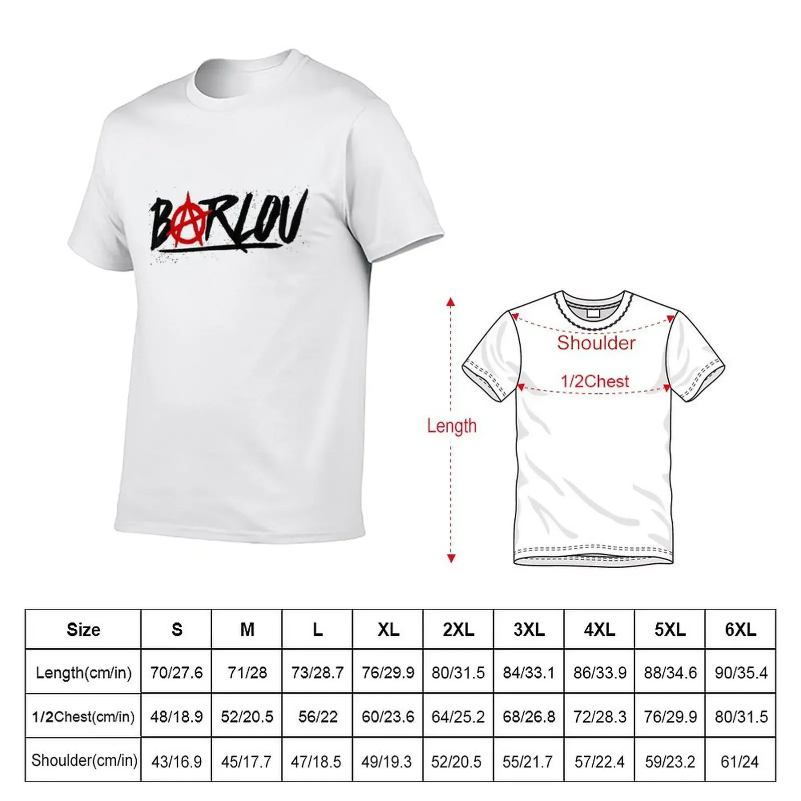 Seth Gueko Barlou T-Shirt baggy shirts vintage boys whites oversized t shirts for men