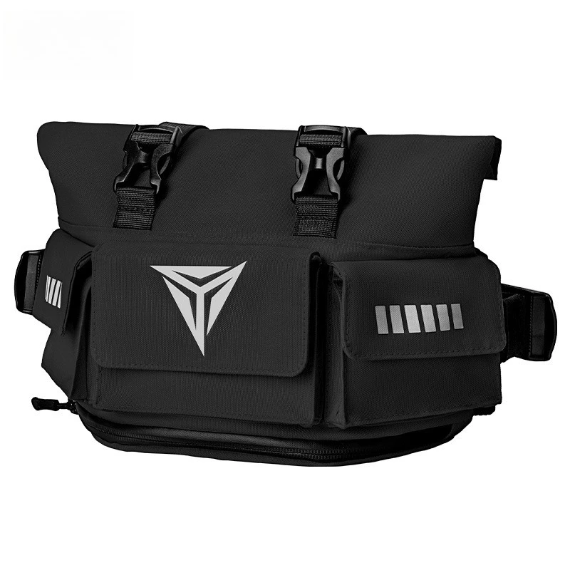 Motorcycle outdoor cycling commuting large capacity waist bag daily wear-resistant and expandable chest bag crossbody