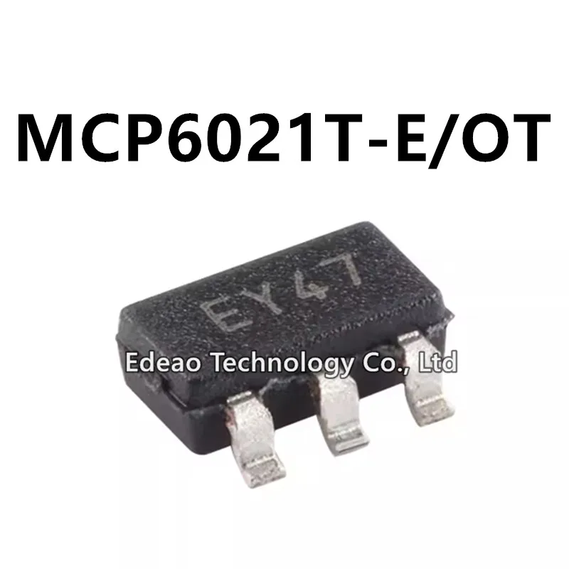 

10 ~ 100 шт./партия, новые MCP6021T-E/OT SOT23-5 MCP6021T MCP6021 SMD маркировка: EY ** EY47 EYRJ EY0S EYU4 EYC8