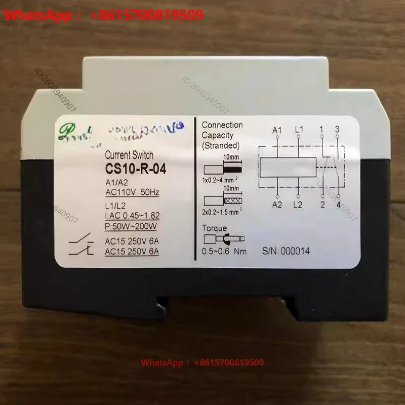 High voltage switchgear peaka current switch CS10-R-01/04/06 heater status monitor