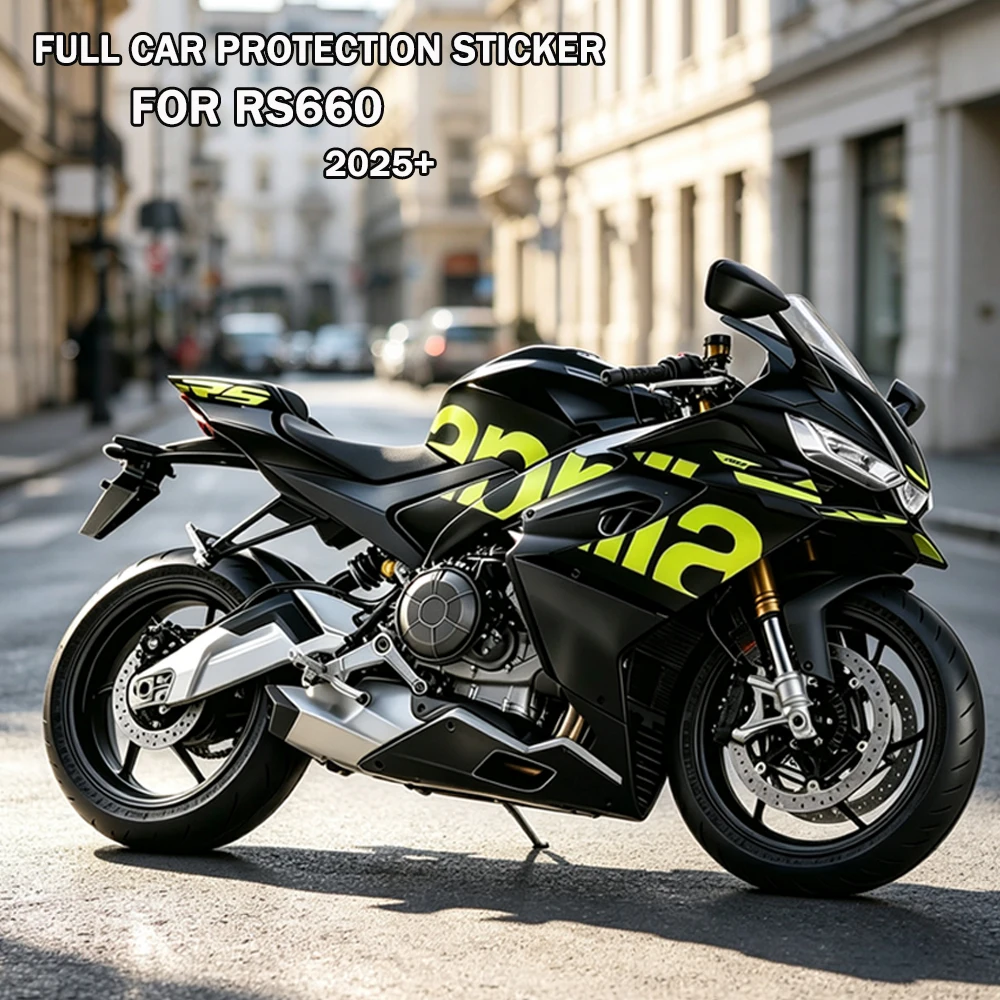 For Aprilia RS660 RS 660 Motorcycle Full-body protective decal kit Waterproof scratch-resistant Paint protection stickers kit-20