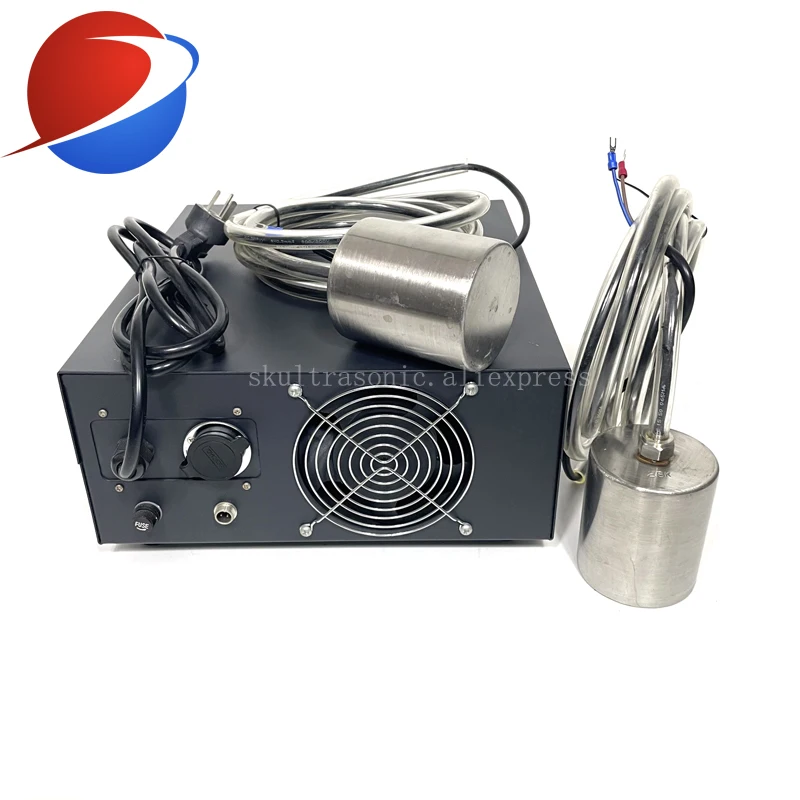 Fish Pond Immersible Anti-fouling Ultrasonic System Underwater Vibrator With Power Generator 28K 200W