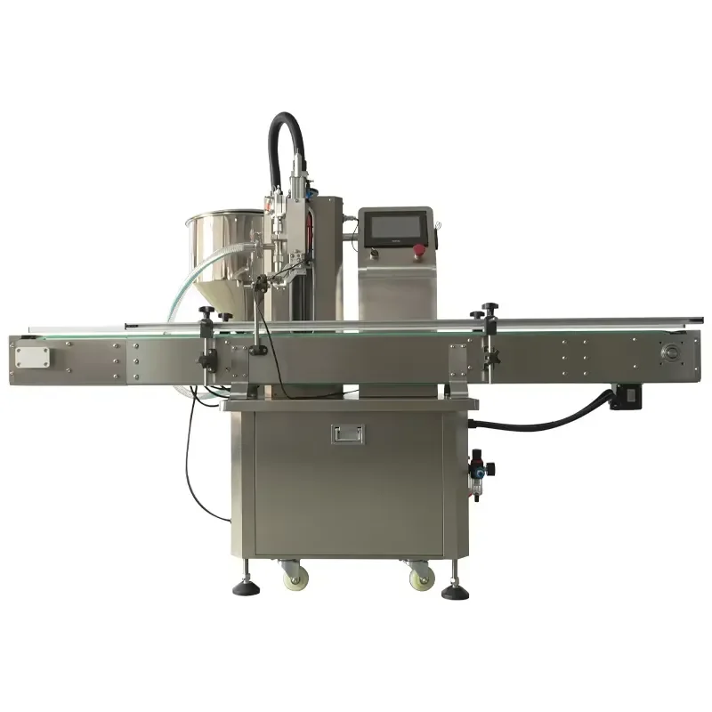 Customized High Precision 1 Head Automatic Paste Filling Machine for Shampoo Oil Cosmetics Cream Bottles with Motor