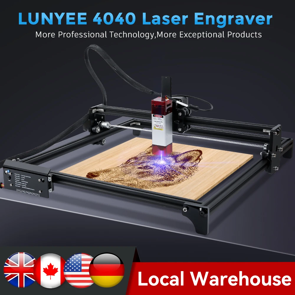 Laser Engraver Air assist 10w Laser Cutter Cutting Machine Wood Router with 32-bit Controller LaserGRBL(LightBurn)