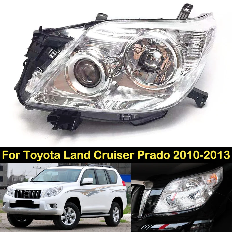 

DECHO Halogen For Toyota Land Cruiser Prado 2010 2011 2012 2013 Headlight Front bumper headlight headlamp head light head lamp